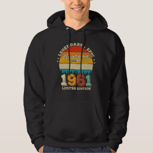 61 Jahre alt Phantastisch seit 1961 61. Geburtstag Hoodie