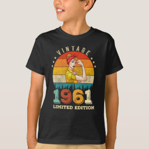 61 Jahre alte Frauen Tag 1961 Vintag 61. Geburtsta T-Shirt