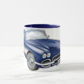 61CorvetteGlitzie Tasse (Zentrum)