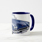 61CorvetteGlitzie Tasse (VorderseiteRechts)