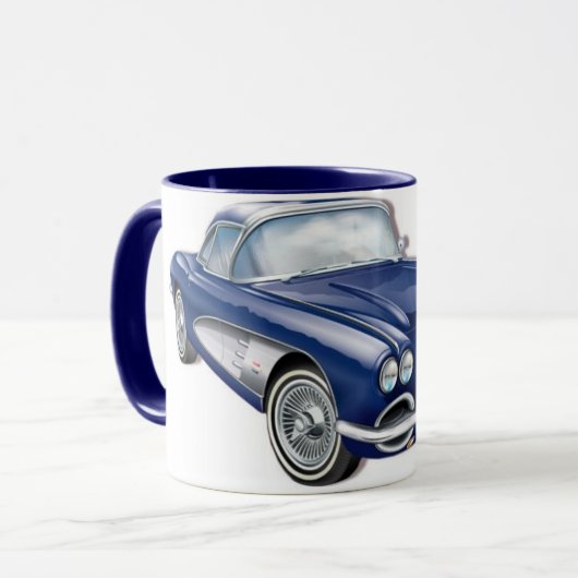 61CorvetteGlitzie Tasse (Vorderseite Links)