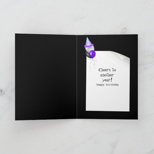 61st Birthday Karte (Innenseite)