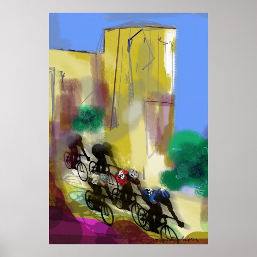 62110 Radrennen Poster (Vorne)