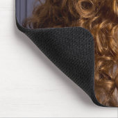 6271-Mannequin mit Rotem Haar und Diamond Tiara Mousepad (Ecke)