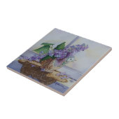 6298 Lilacs in Vogelvase Fliese (Seite)