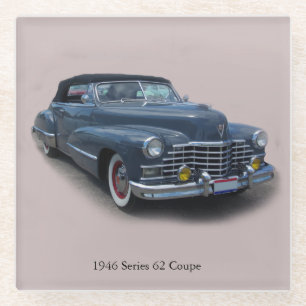 62-Coupglas-Untersetzer der Serie 1946 Glasuntersetzer