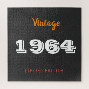 62. Geburtstags-Puzzle – Vintage 1964 Limited Edit Puzzle