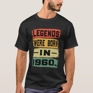 62. Geburtstagsgeschenk 62 Jahre Die Legenden ware T-Shirt