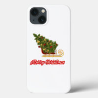 62.Ho Ho Ho Santa Claus lachen Gesicht fröhlichen 