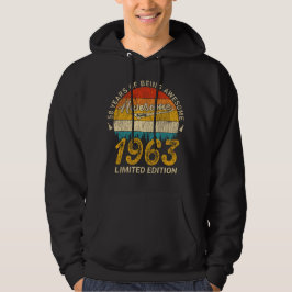 62 Jahre alt 1963 Retro Phantastisch 62. Geburtsta Hoodie