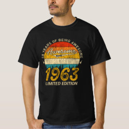 62 Jahre alt 1963 Retro Phantastisch 62. Geburtsta T-Shirt