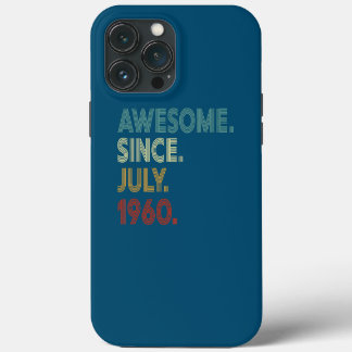 62 Jahre alt 62. Geburtstagsdekorationen Großartig iPhone 13 Pro Max Hülle
