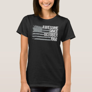 62 Jahre alt Phantastisch seit Oktober 1960 62. Ge T-Shirt