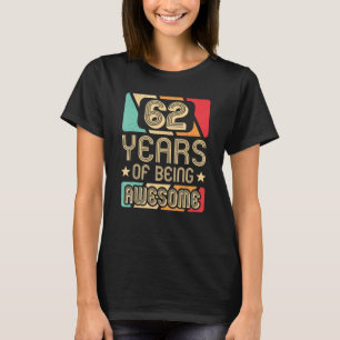 62 Jahre Phantastisch 62 Jahre alt Retro 62. T-Shirt