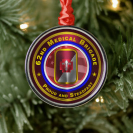 62. Medizinische Brigade Weihnachten Ornament Aus Metall