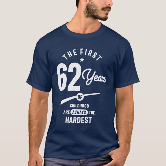 62 Years Old Gift | 62nd Birthday Gift Ideas T-Shirt (Vorderseite)