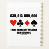 635.013.559.600 Gesamtzahl der möglichen Brückenan Planer (Rückseite)