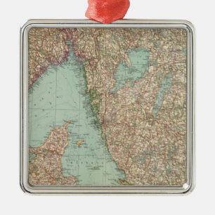 6364 Schweden, Südnorwegen Ornament Aus Metall