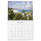 636, 2009 karibischer Strand-Kalender Kalender (Mär 2027)