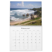 636, 2009 karibischer Strand-Kalender Kalender (Feb 2027)