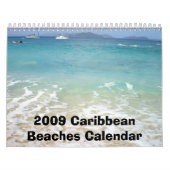 636, 2009 karibischer Strand-Kalender Kalender (Titelbild)