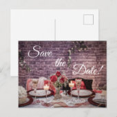 6371-Hochzeitstag Postkarte (Vorne/Hinten)