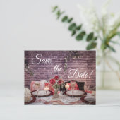 6371-Hochzeitstag Postkarte (Stehend Vorderseite)