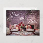 6371-Hochzeitstag Postkarte (Vorne/Hinten)