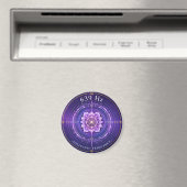 639 Hz Solfeggio-Frequenz-Magnet Magnet (In Situ (Geschirrspüler))