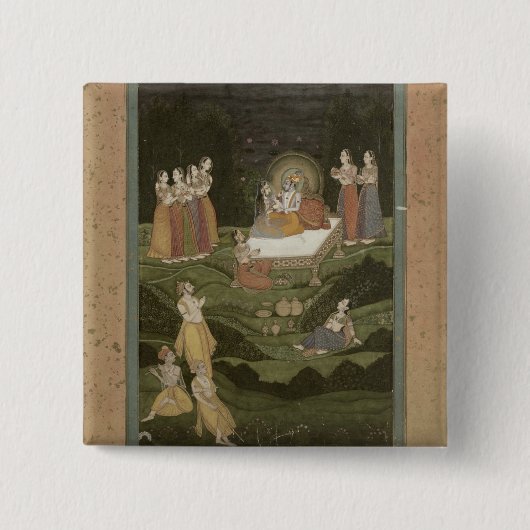 63,794" Tambula-Seva", Krishnagar, Westbengalen, Button (Vorderseite)