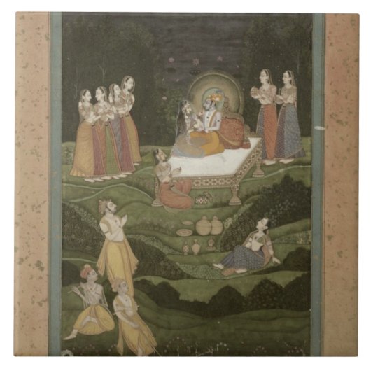 63,794" Tambula-Seva", Krishnagar, Westbengalen, Fliese (Vorderseite)