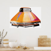 63 Chevy Impala Convertable Lowrider Poster (Küche)