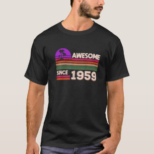 63. Geburtstag Männer Frauen Phantastisch seit 195 T-Shirt