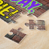 63. Geburtstag ~ Spaß, Urban Graffiti Inspiriert L Puzzle (Seite)