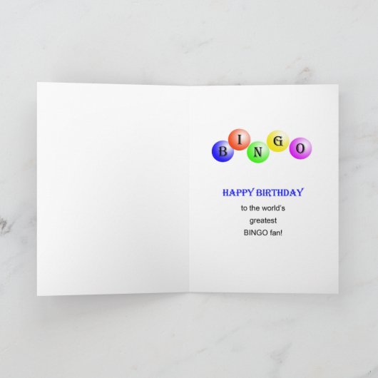 63. Geburtstagskarte Karte (Innenseite)