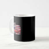 63 Impala Lowrider Ss 4. Juli Amerikaner Kaffeetasse (Vorderseite Links)