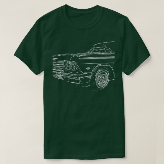 63 Impala Lowrider T-Shirt (Design vorne)