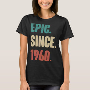 63 Jahre alt Vintag 1960 Geburtstag 63. Decorati T-Shirt