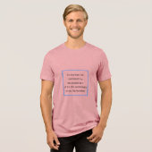 63 Jahre oder älter Tri-Blend Shirt (Vorderseite voll)
