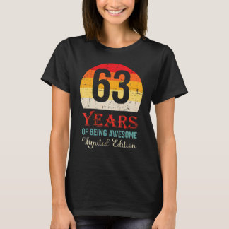 63 Jahre Phantastisch 63. Geburtstag T-Shirt