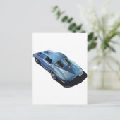 63_Split Window_Blue Postkarte (Stehend Vorderseite)