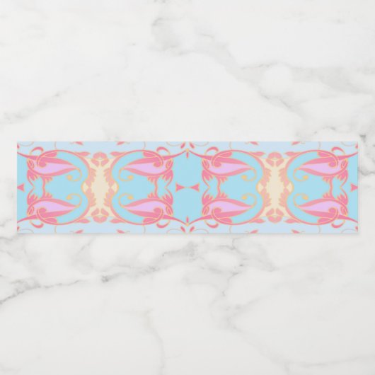 63 WASSERFLASCHENETIKETT (Einzelnes Label)