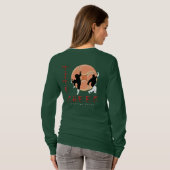 [63a] Feste Backe Farting Art T-Shirt (Schwarz voll)