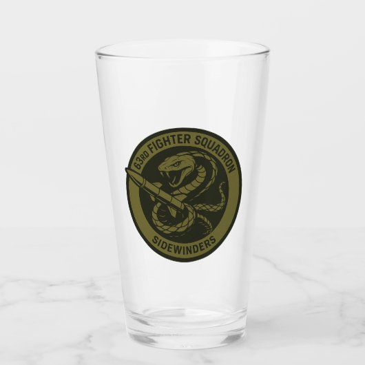 63rd FS Glass Glas (Vorderseite)