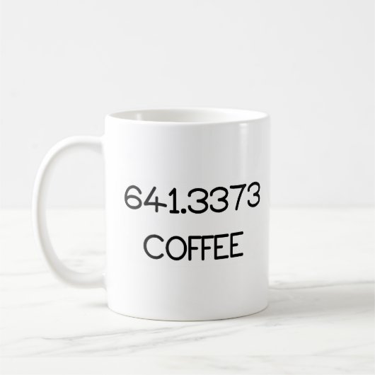 641.3373 Kaffee Kaffeetasse (Links)