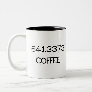 641,3373 Kaffee Zweifarbige Tasse