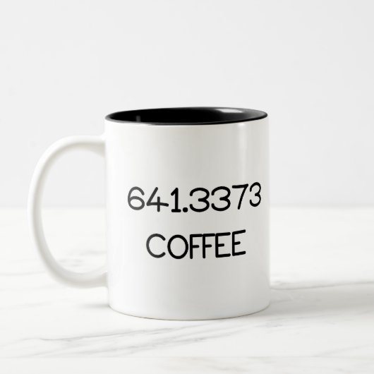 641,3373 Kaffee Zweifarbige Tasse (Links)