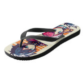 643 Anime Style Clothing - Flop Shoes Gedreht Badesandalen (Schrägansicht)
