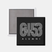 6453 ALUMNI Magnet (Vorderseite/Rückseite)
