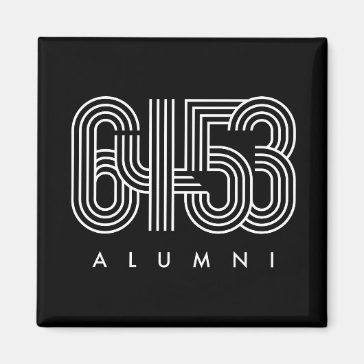 6453 ALUMNI Magnet (Vorne)